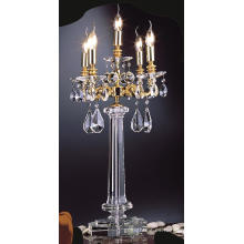 De alta calidad de diseño moderno decorativo vela lámpara de mesa de cristal (67004)